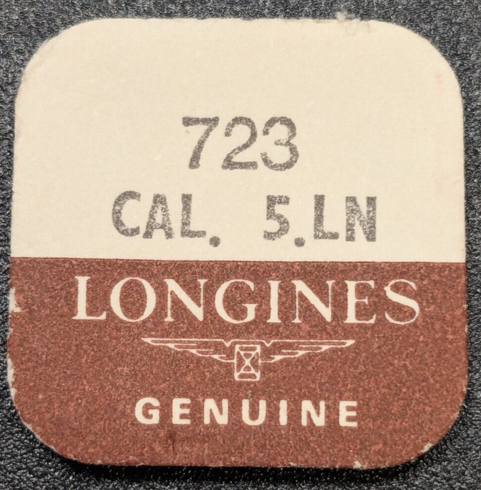 Pack of 3 NOS Genuine Longines Balance Staffs Part 13/723 for Cal 5LN 5.LN
