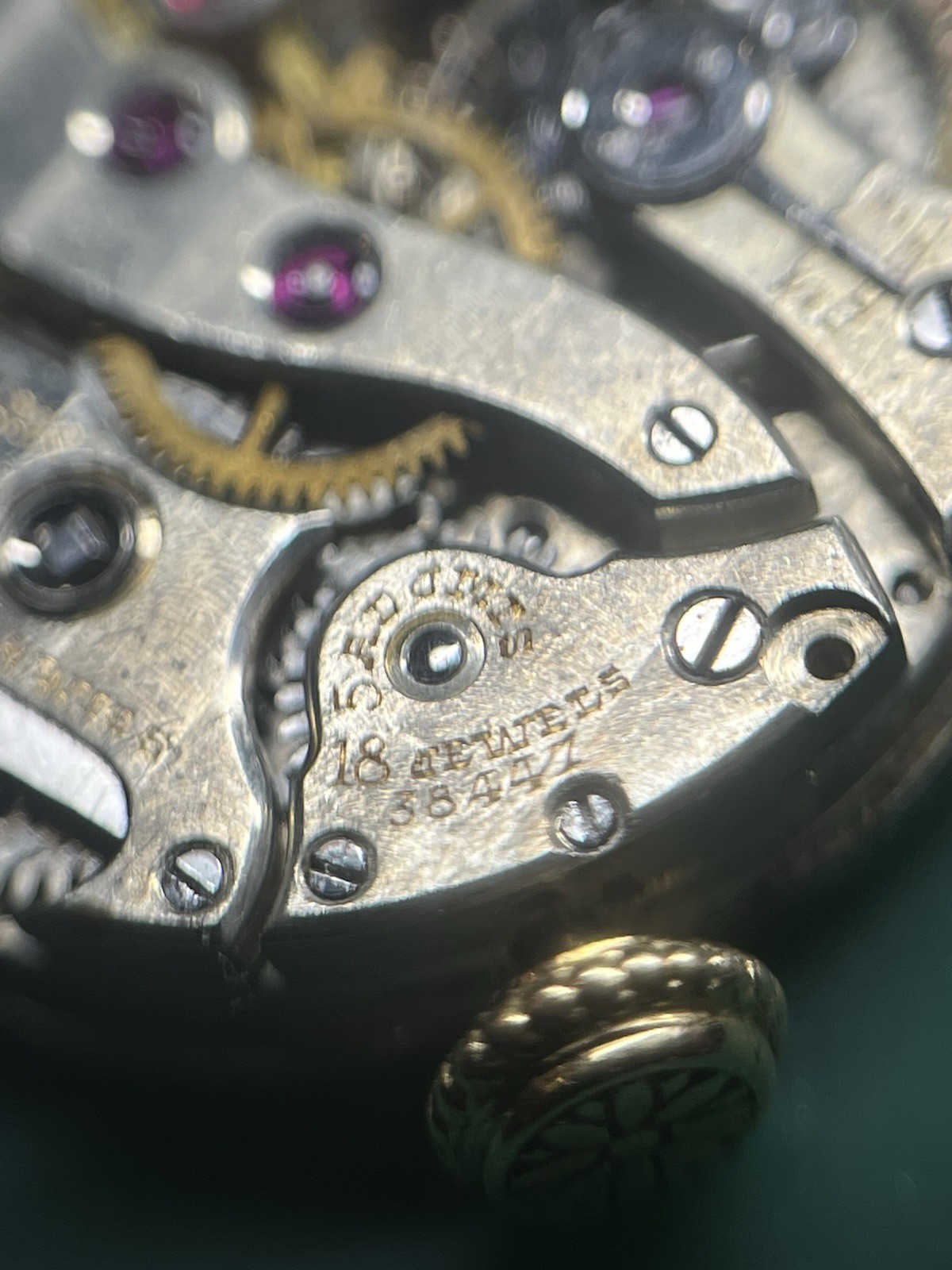 GOOD BALANCE C. H. Meylan 18.26mm Ladies Watch Movement 18j 5adj Used By Tiffany
