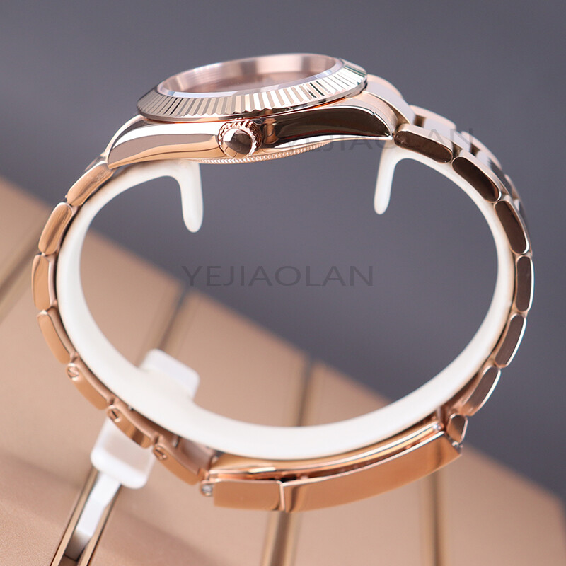 36mm/39mm Watch Cases Oysters strap Sapphire Glass For Seiko nh35 nh36 Movement