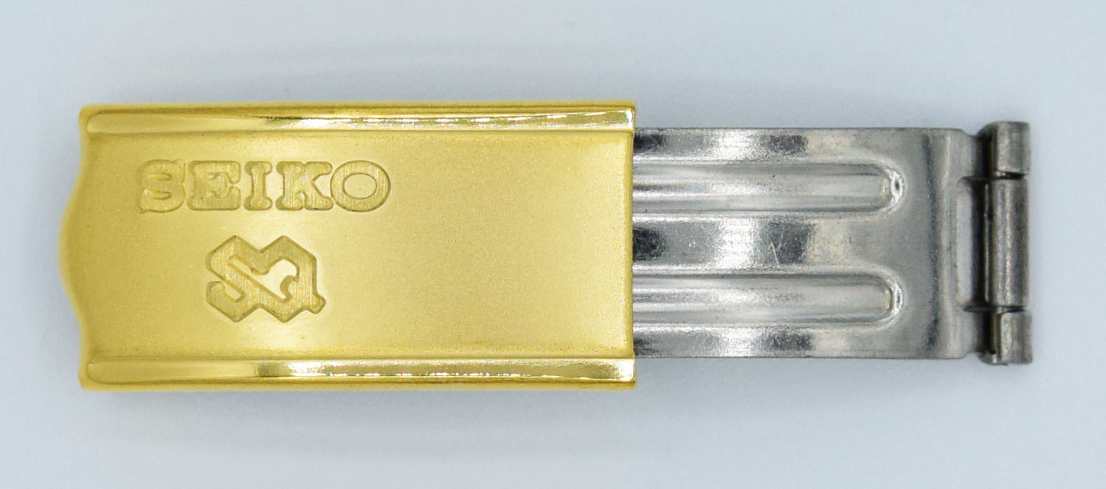 Original Ladies Seiko SQ 10mm Watch Bracelet Buckle Deployment Clasp Z5269GCL
