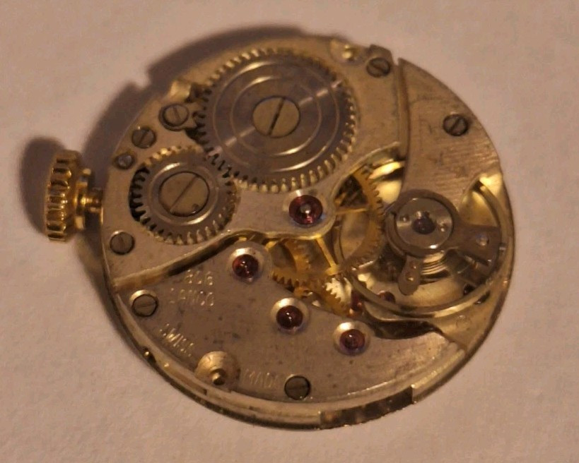 Vintage Lanco 17 Jewels Ladies Mechanical Watch Movement For Repairs