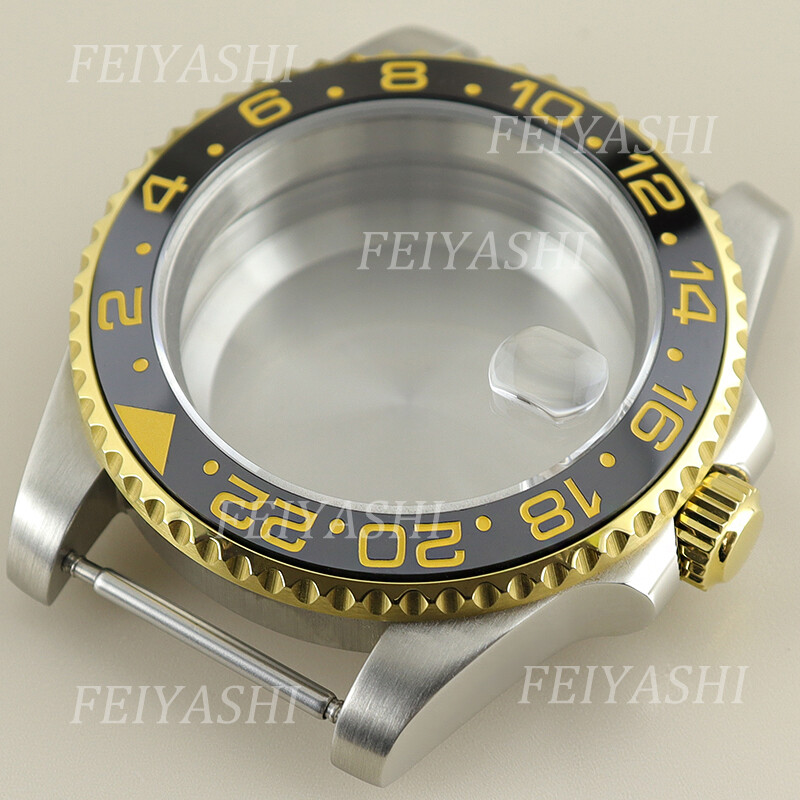 Stainless Steel SUB GMT Nh35 Watch Case Part For Eta 2824 Movement 28.5mm Dial