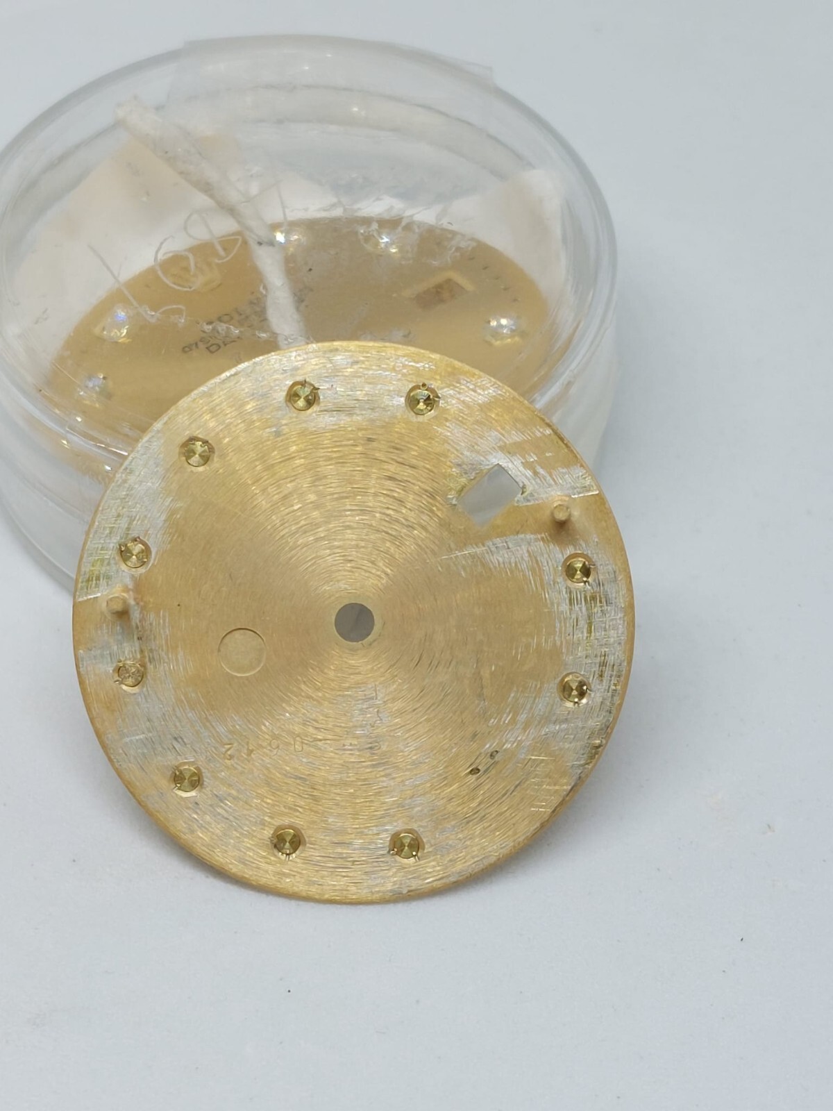 Rolex 1980s to 1990s Original Champagne Diamonds Datejust Dial REF: 16233