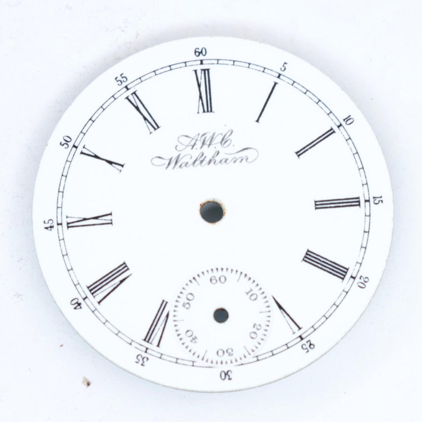 Waltham Pocket Watch Dial 0 Size – NA686