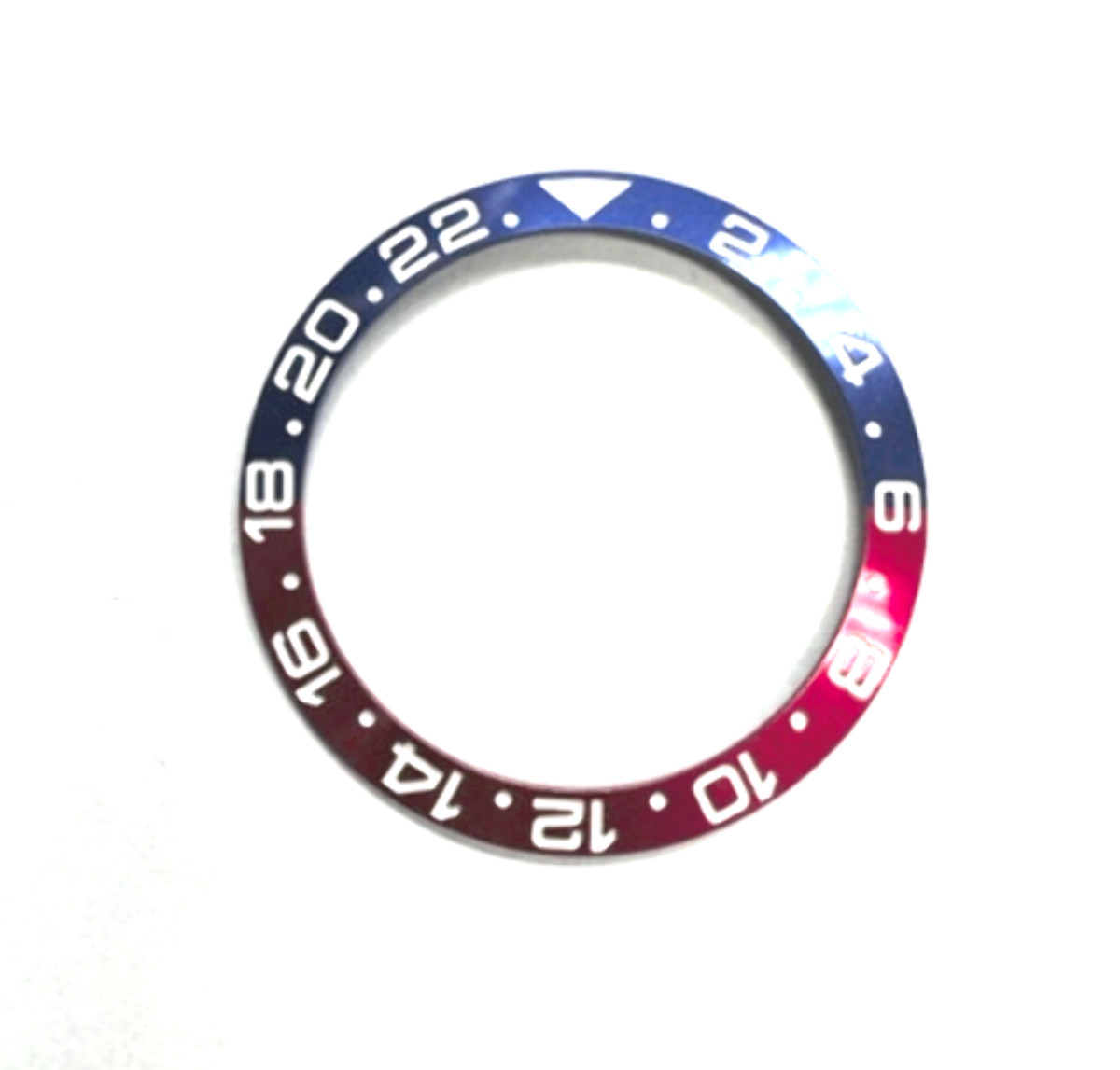 NEW BEZEL INSERT CERAMIC FOR ROLEX GMT MASTER II 116710 116713 116710LN BLUE/RED