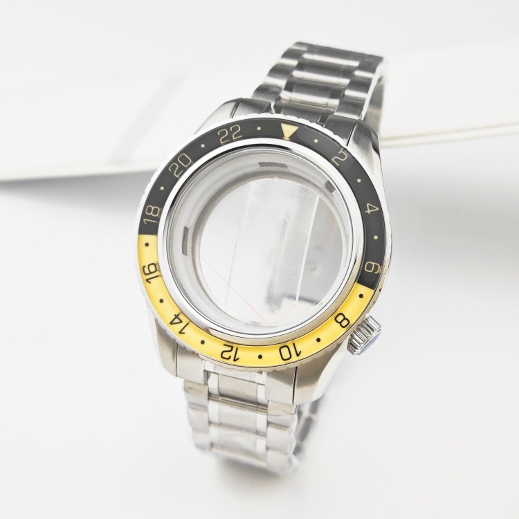 NH35 case 44mm Tai Chi circle GS case luminous circle for NH34/NH35 movement