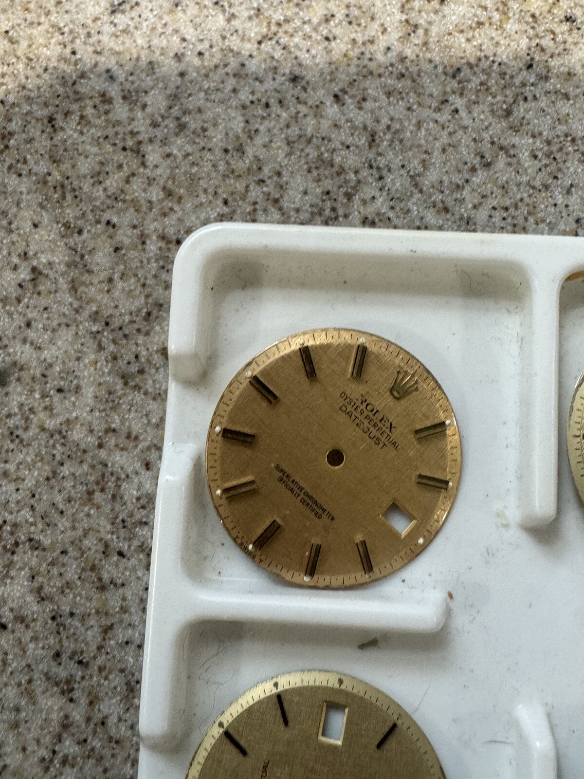 Rolex 1603 Champagne Linen Dial Datejust