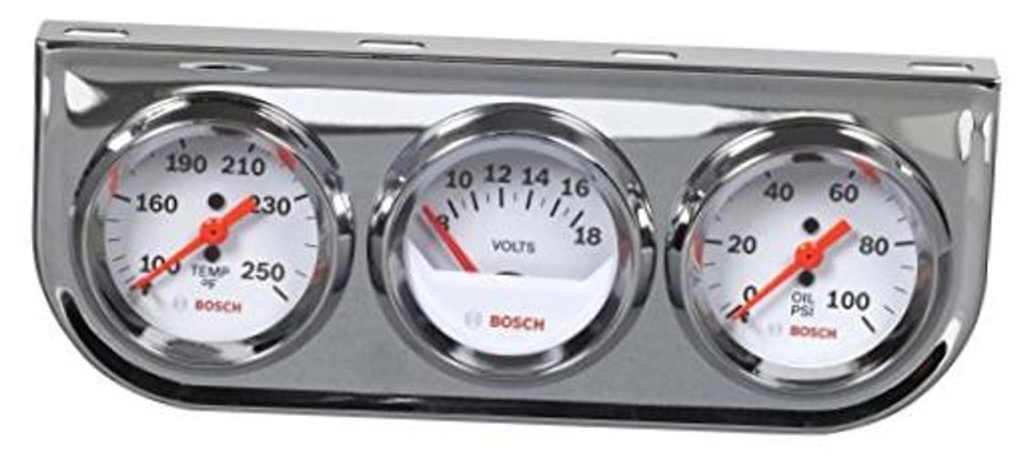 SP0F000046 Style Line 2″ Triple Gauge Kit – Clean Easy to Read Look with