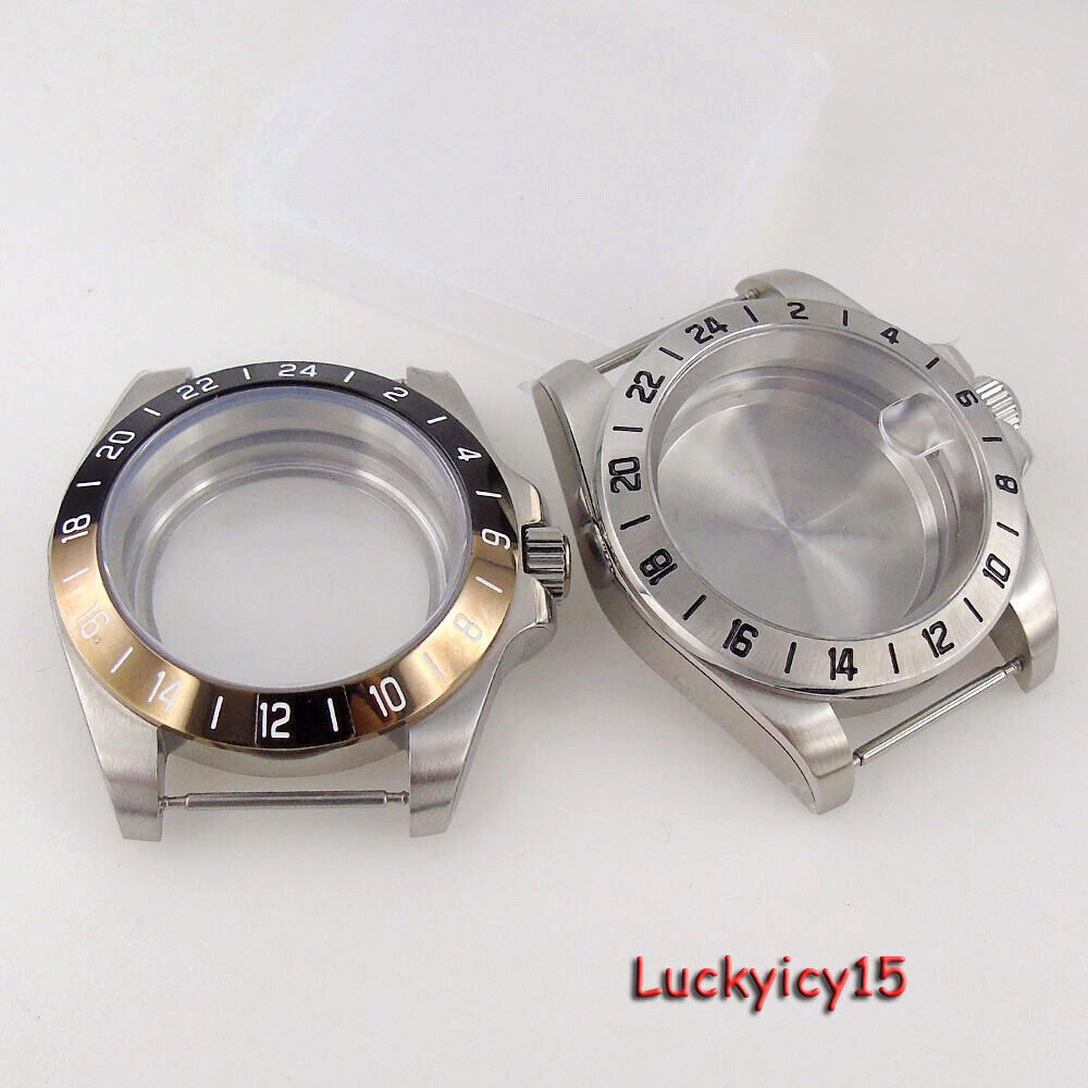 39mm Sapphire Crystal Watch Case Accessories Fits NH35 NH36 ETA2824 2836 PT5000