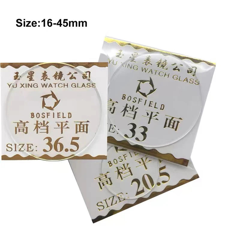 3PCS 1mm Tempered Glass Watch Crystal – Round Flat Replacement 16mm-45mm Repair