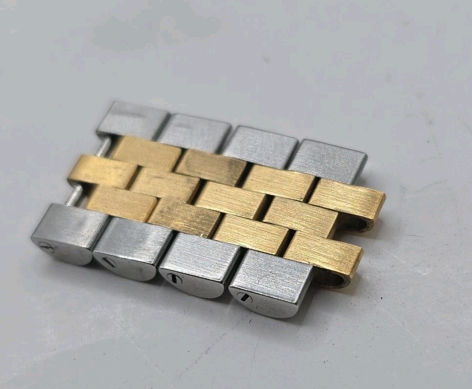 ROLEX 4 Link for DATEJUST 16233 16013 18k YG×SS 15.5mm Wide Mint Condition