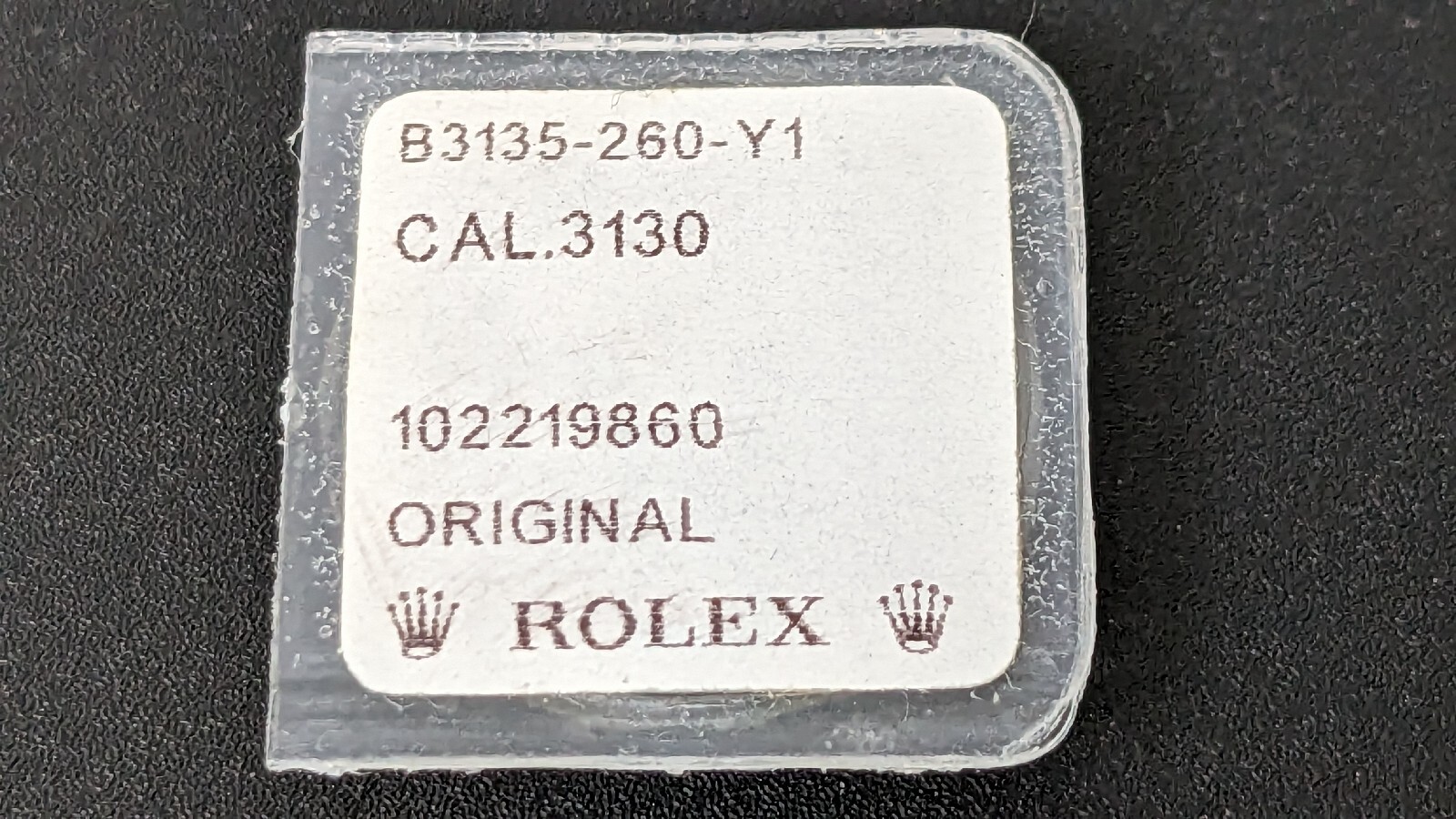 Rolex Genuine 3130 3135-260 Minute Wheel New in Factory Sealed Package