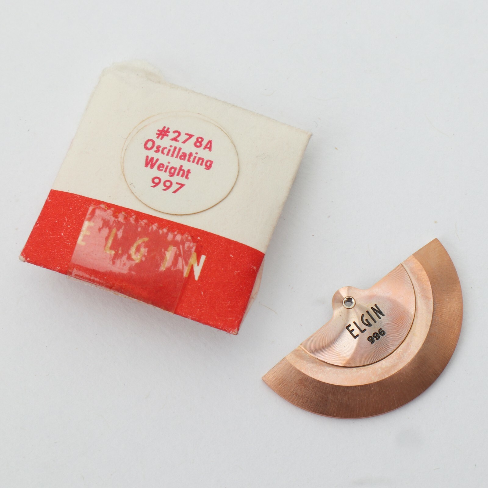 Elgin 996 Oscillating Weight Watch Automatic Part #1143 Brand New Stock (C6D7)