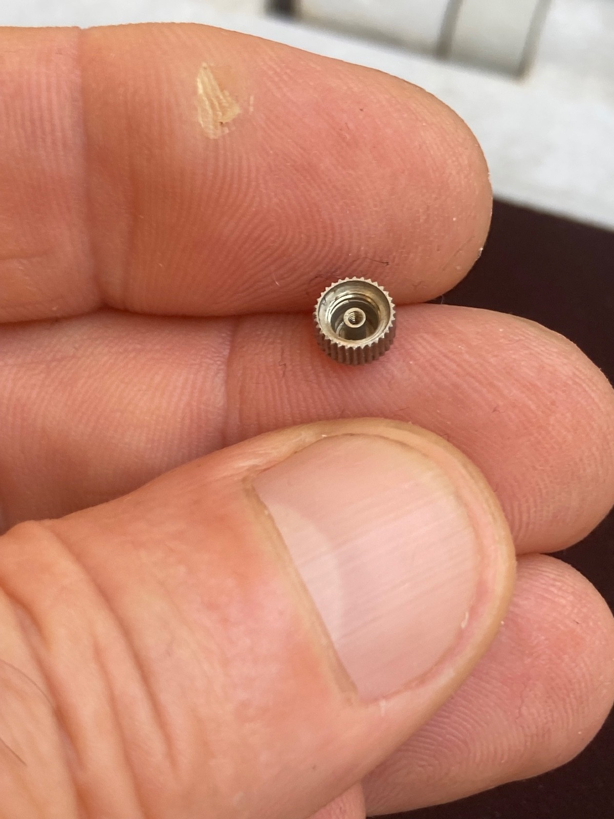 Philip Watch Caribbean 1000 Meters 5.6mm Screw Down Crown VERY RARE VINTAGE