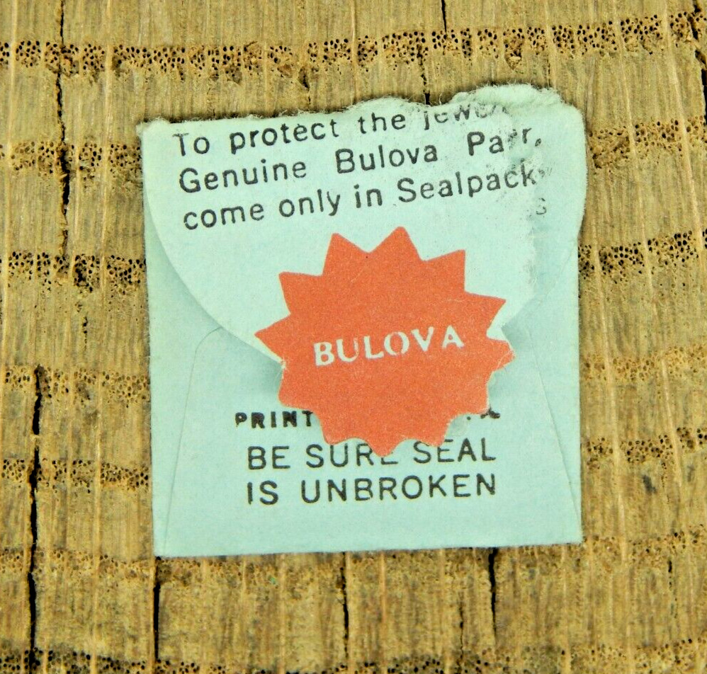 Genuine Bulova 7AK SI 3.6/42 Second Hand Watch Part 65 NEW OLD STOCK