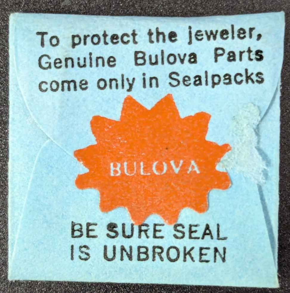 NOS NEW Genuine Bulova Cal. 7AL – Clutch Wheel – Vintage Watch Part #17