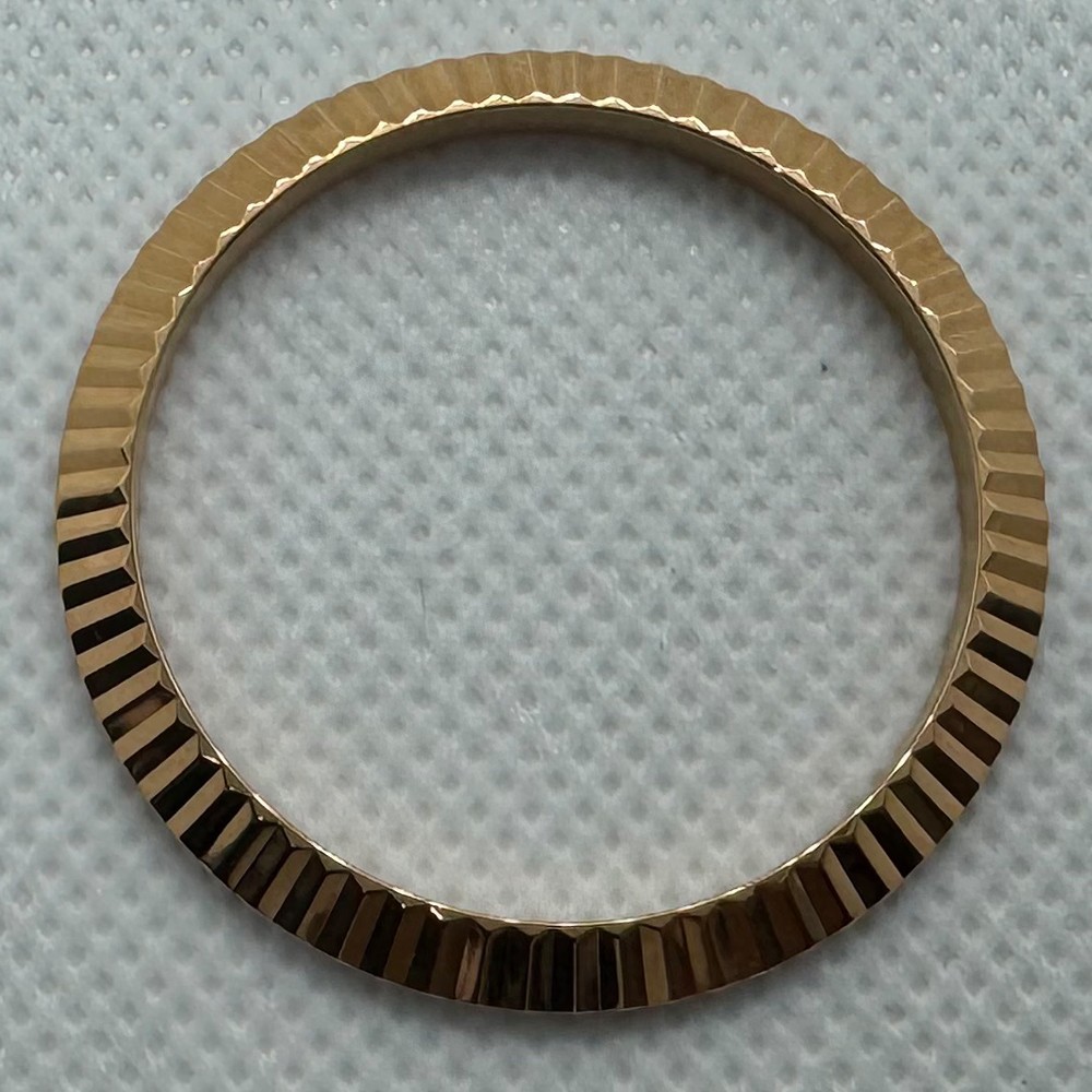 Watch Parts Stainless Steel Bezel Fit 36mm/39mm Case Silver Rose Gold Black