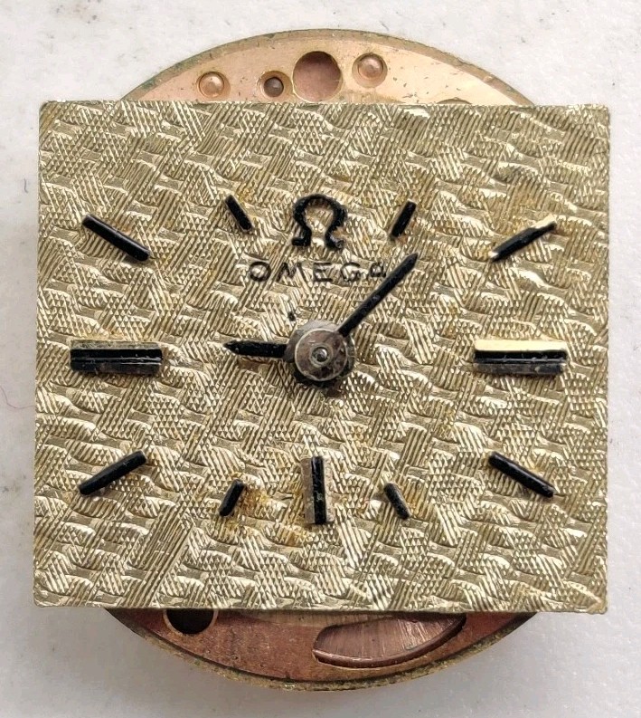 Vintage Omega Cal. 484 17 jewel watch movement running