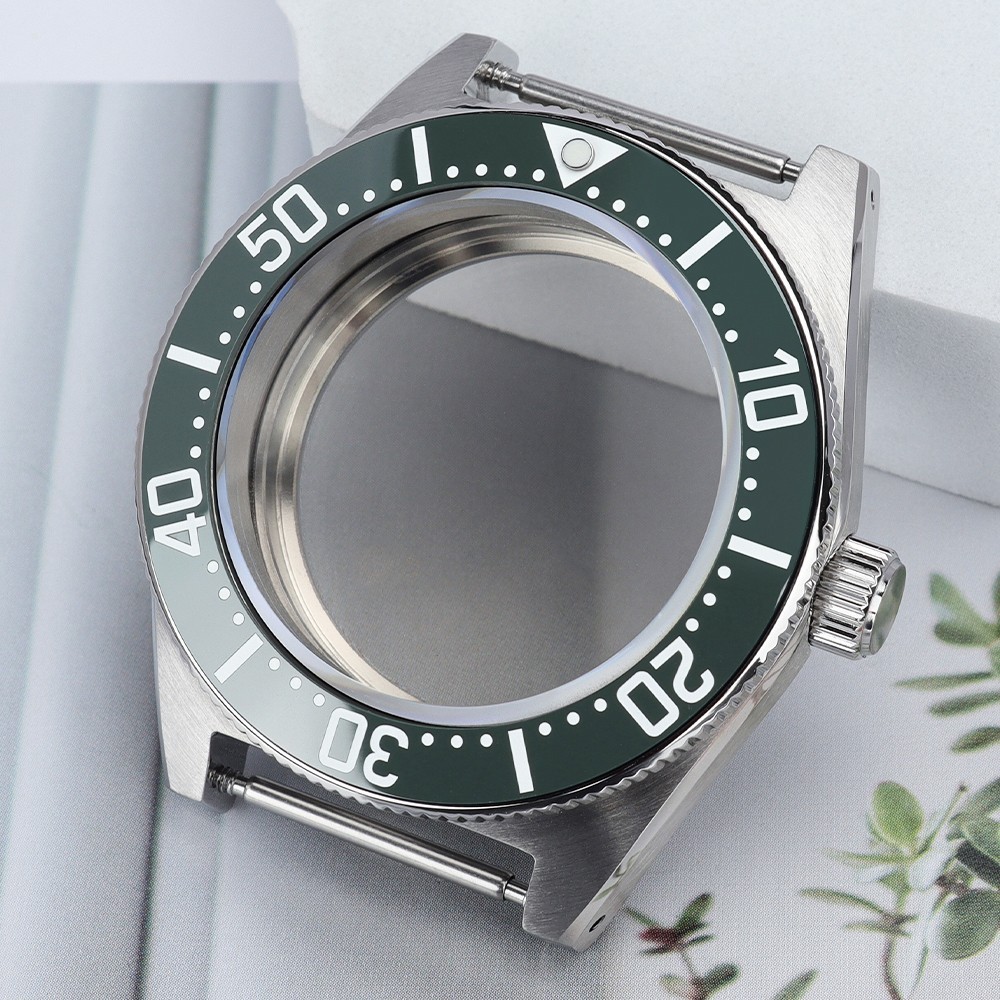 Sapphire 40.5mm Diver Watch Case Prospex Style For Seiko NH35 Automatic Movement
