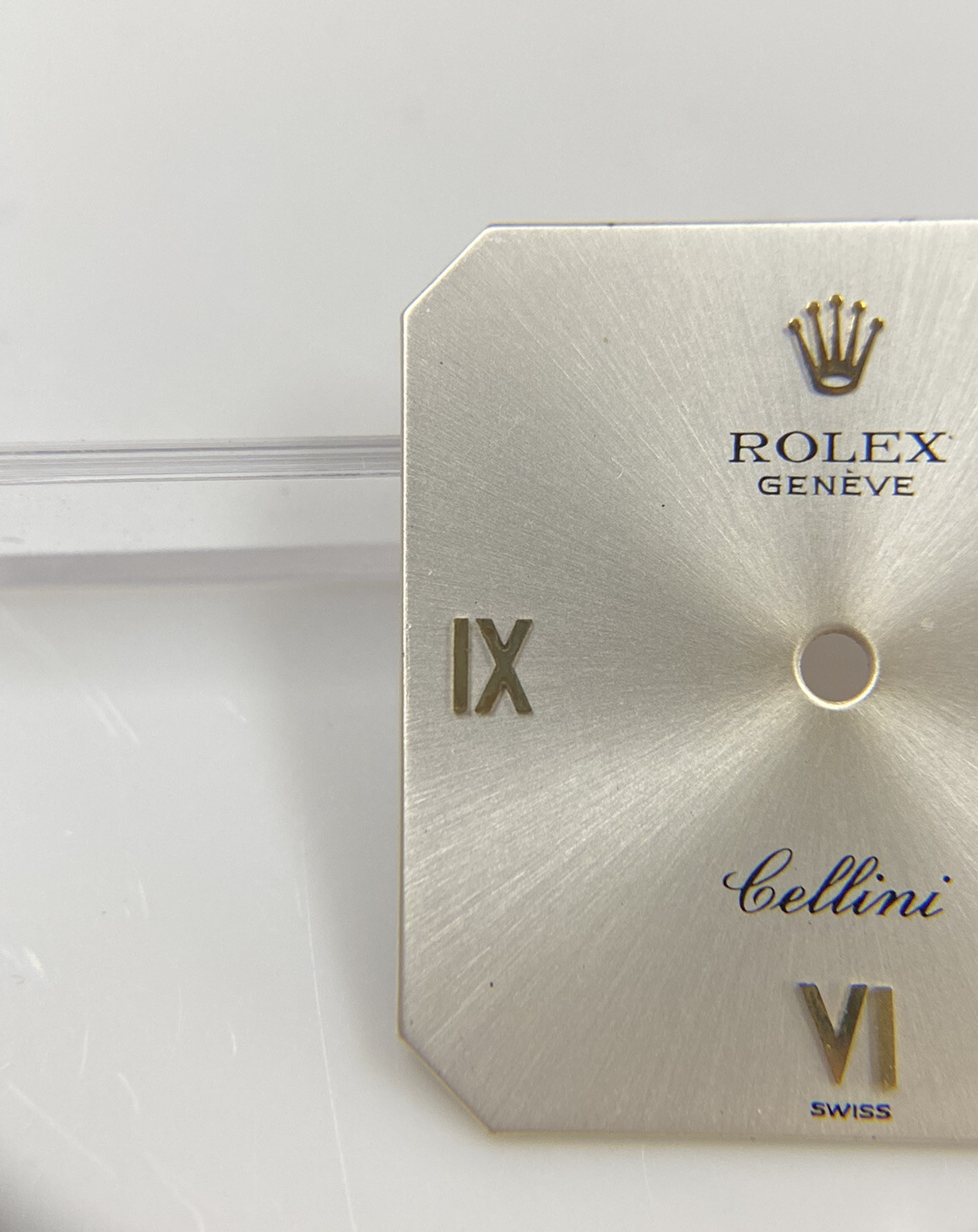 Original Rolex Cellini Silver/Yellow Gold Dial Ref. 4150 Cal. 1602