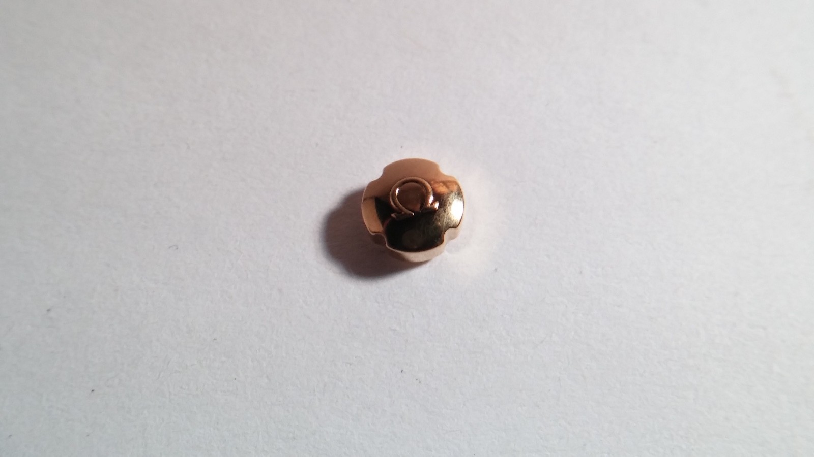 Omega Crown Waterproof 1027, 42014, tap 0.90, 5.2mm clover yellow/gold plated-NE