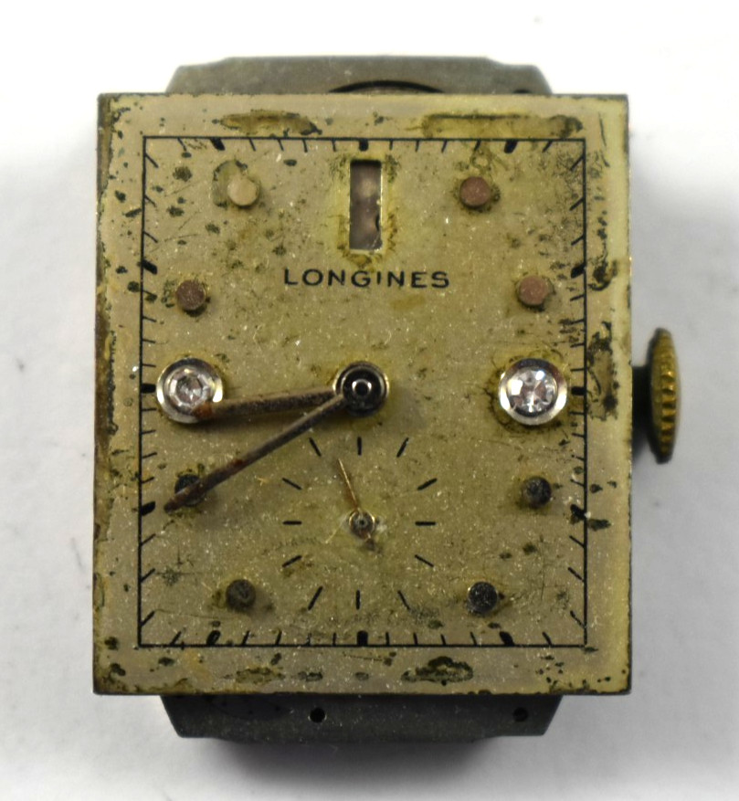 Vintage Longines Manual Wind 17J 9L Wrist Watch Movement lot.qz