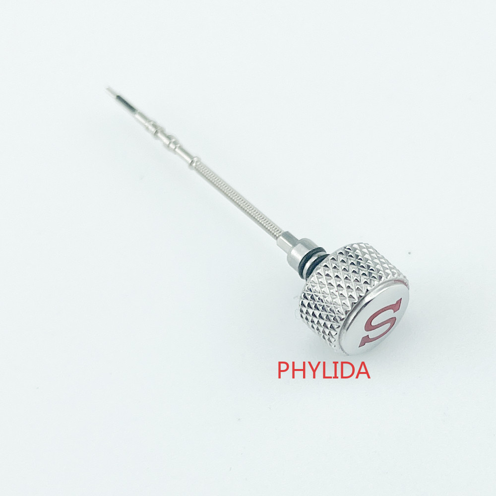 HQ Fit NH35 4R36 Mov’t SKX007 Knurled Crown Signed ‘S’ Mod Parts Polished Finish