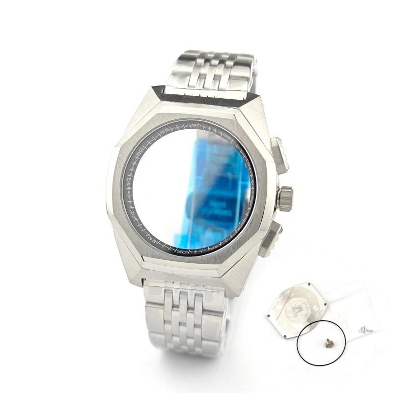 VK64/VK63 Case 44.5mm GS Dial 32.5mm Green Lume Fit VK63/VK64/61/68/67 Movement