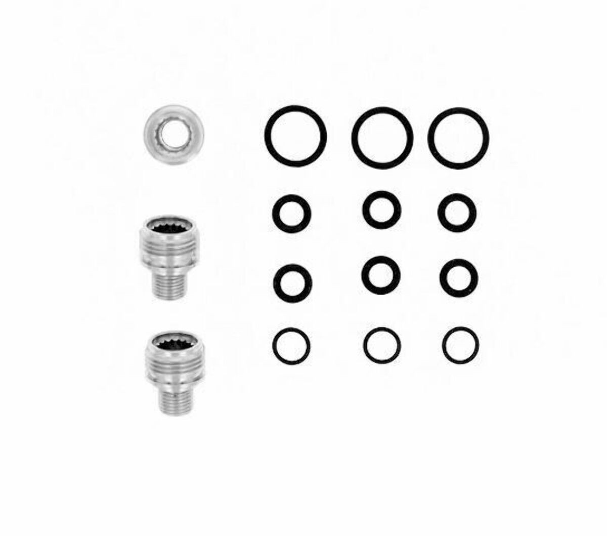 3 CASE TUBE FIT ROLEX SEA DWELLER 7MM CROWN 24-7030 16600 16660 STAINLESS STEEL