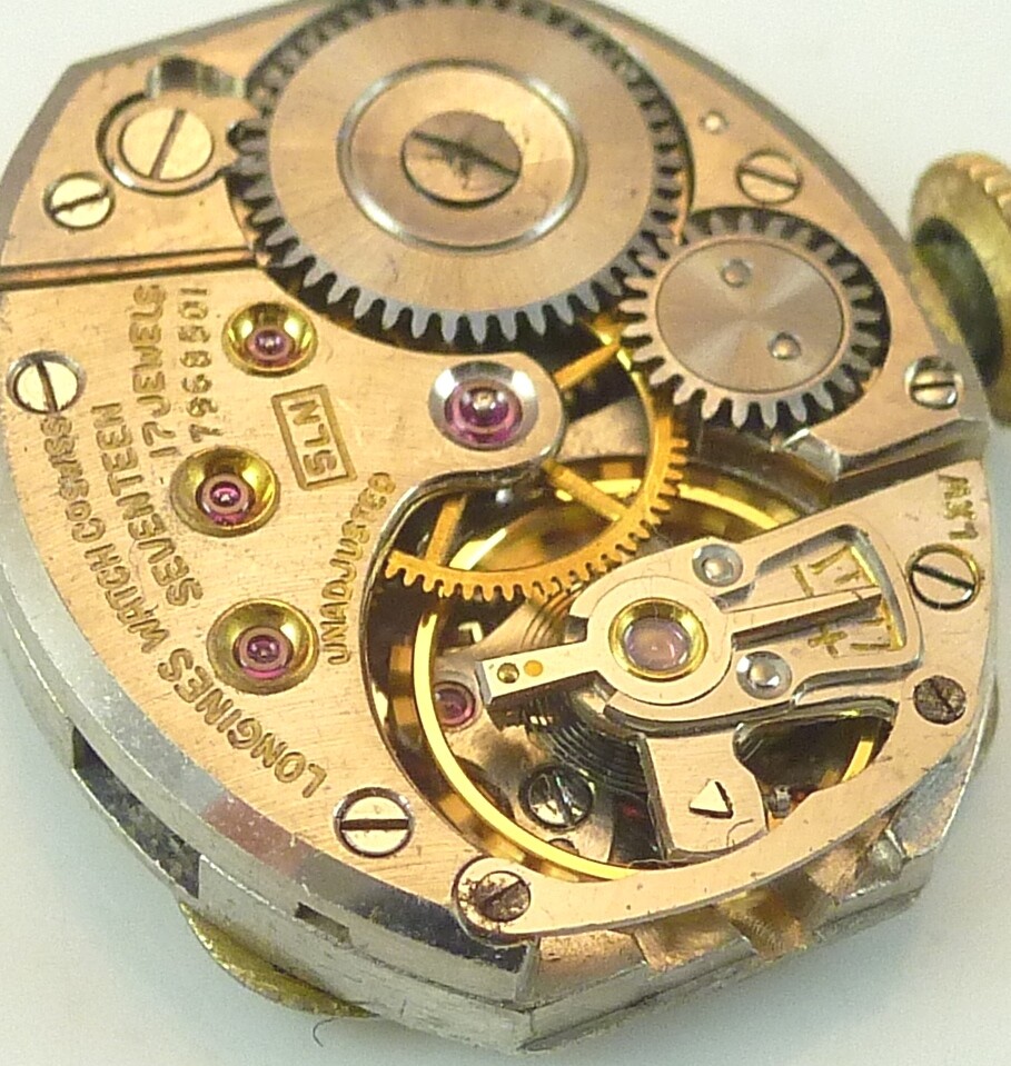 Vintage Longines 5LN Wristwatch Movement – Parts / Repair