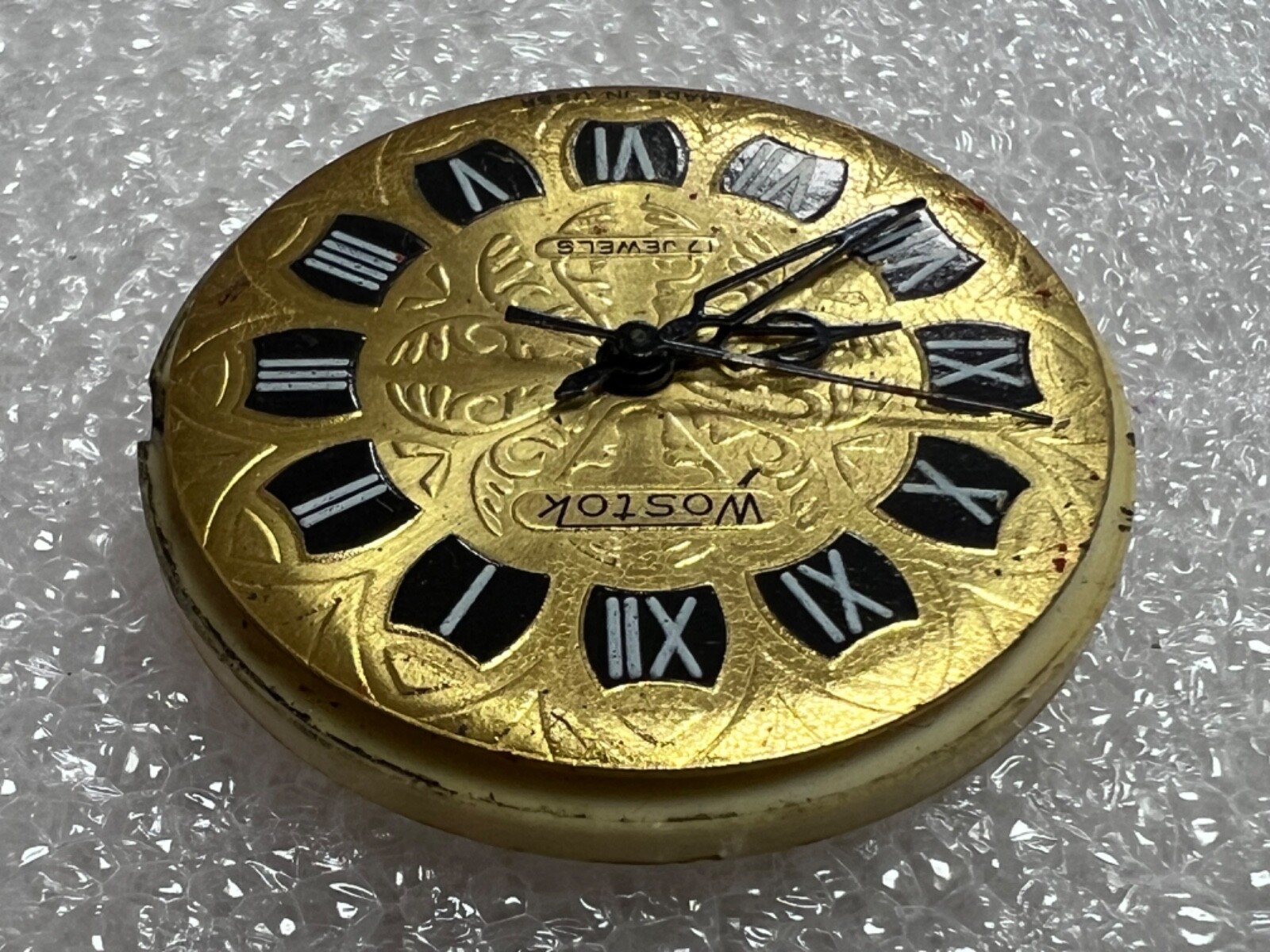 Watch movement USSR Vostok Cal.2409A plus Dial.For parts.
