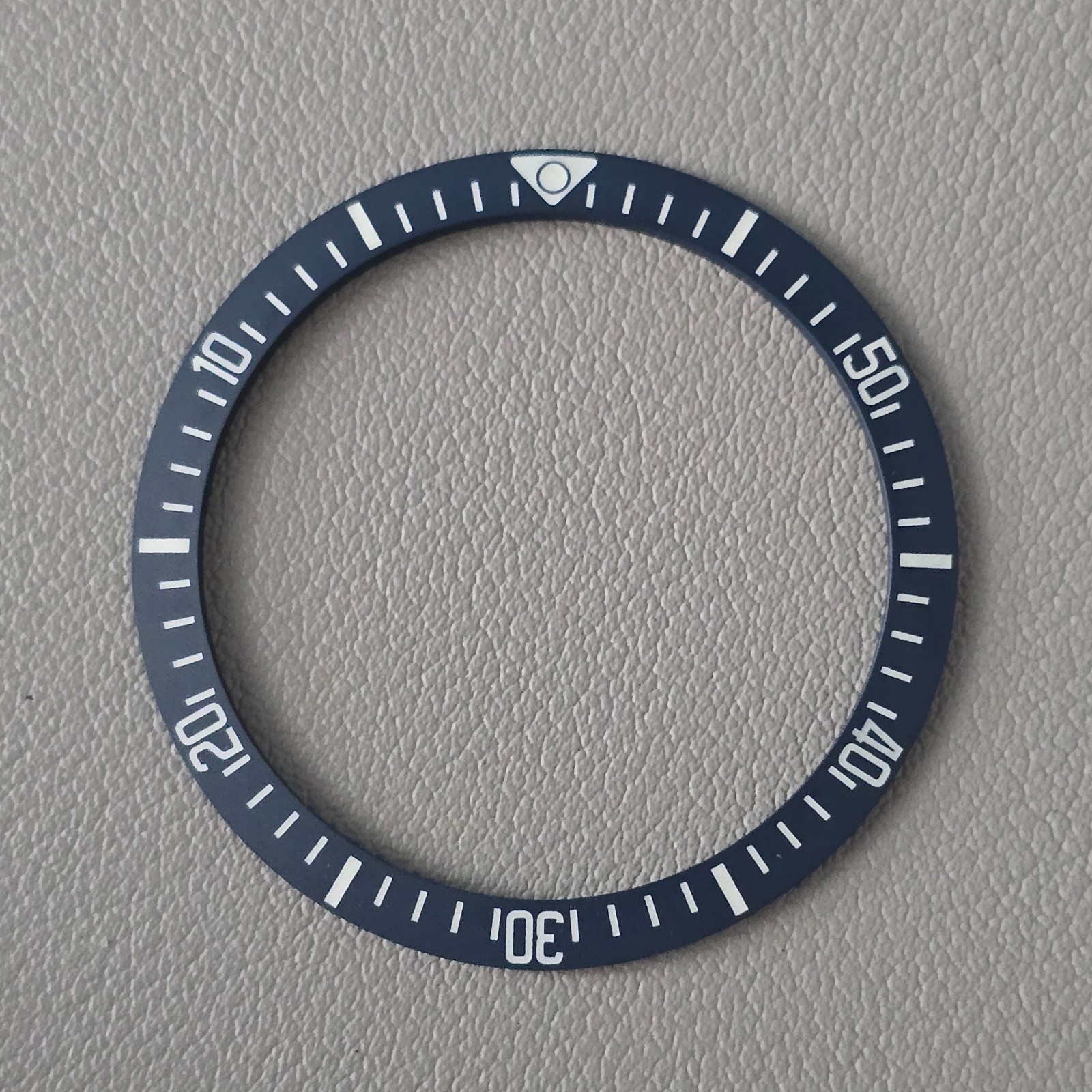 SEIKO Bezel Insert SKX007 / FXD Dark Blue Matte Ceramic Sloped C3
