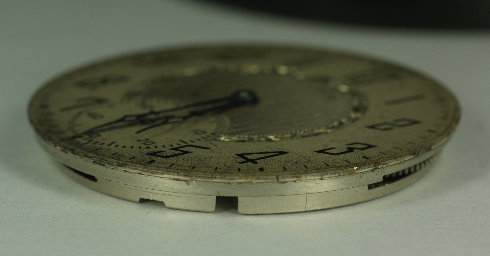 Illinois A. Lincoln Grade 527 Model 3XT Pocket Watch Movement Parts Good Balance