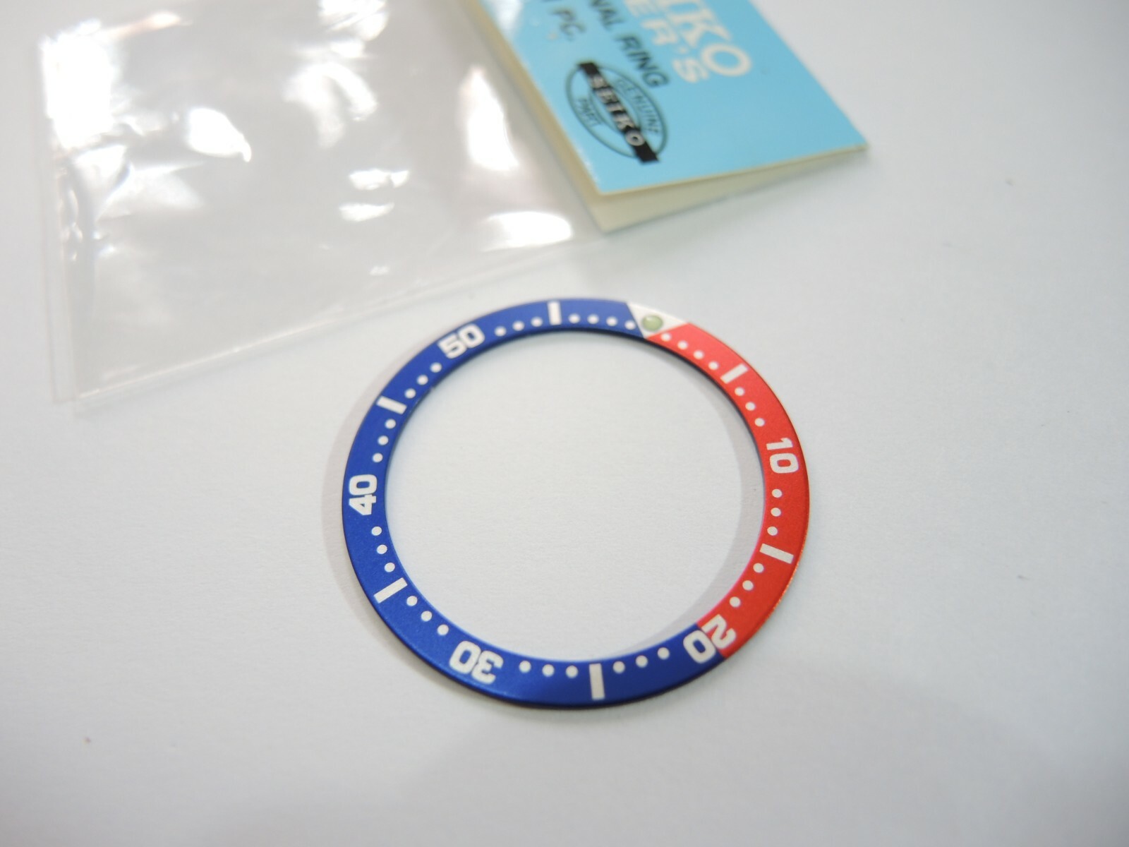 NEW 33.5MM PEPSI BEZEL INSERT MEDIUM DIVERS SKX013 (7S26-0030) /4205-0156 WATCH