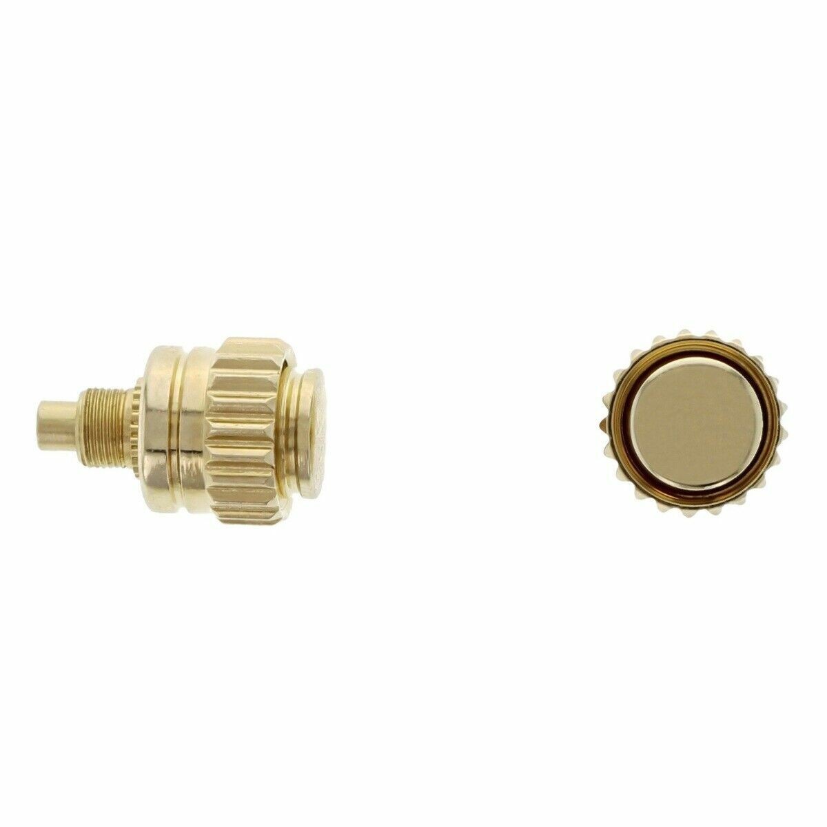 2 PCS SCREW PUSHER FOR VALJOUX 727 ROLEX DAYTONA WATCH 6239 6240 6263 6265 GOLD
