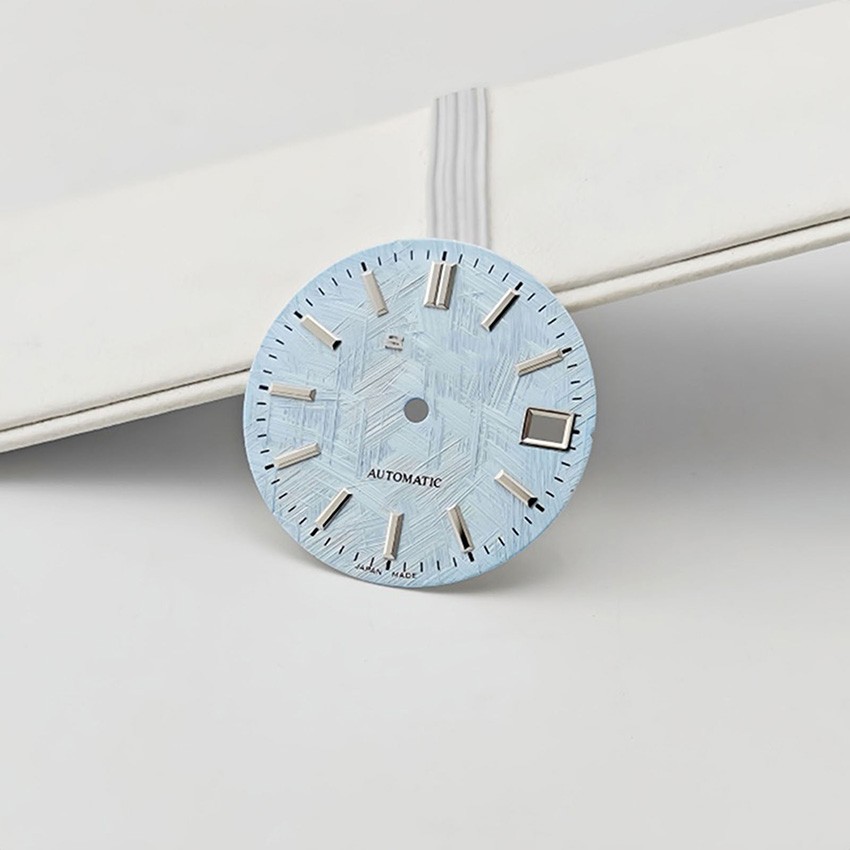 28.5mm Watch Dial Mechanical Watch Random Pattern Dial for NH35/NH36 Movement
