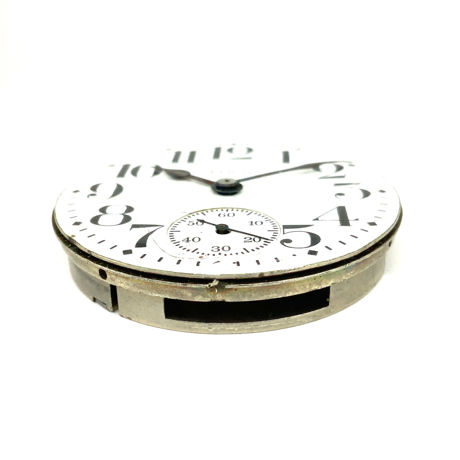 1928 Elgin, Model 7, Grade 387, 16s, 17J, Pocket Watch Movement – RUNS