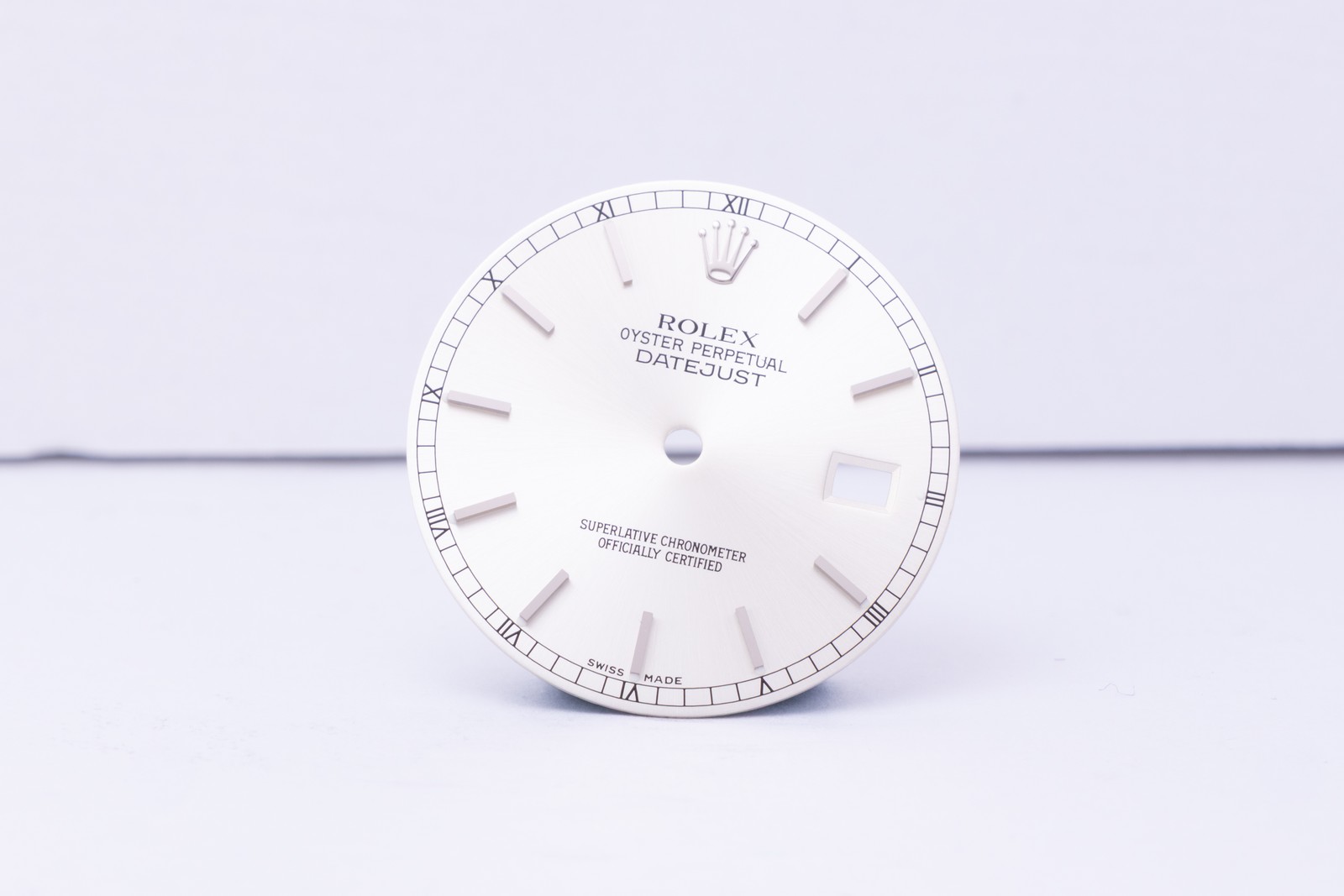 Rolex Datejust Silver Stick dial for 16234 FCD30589