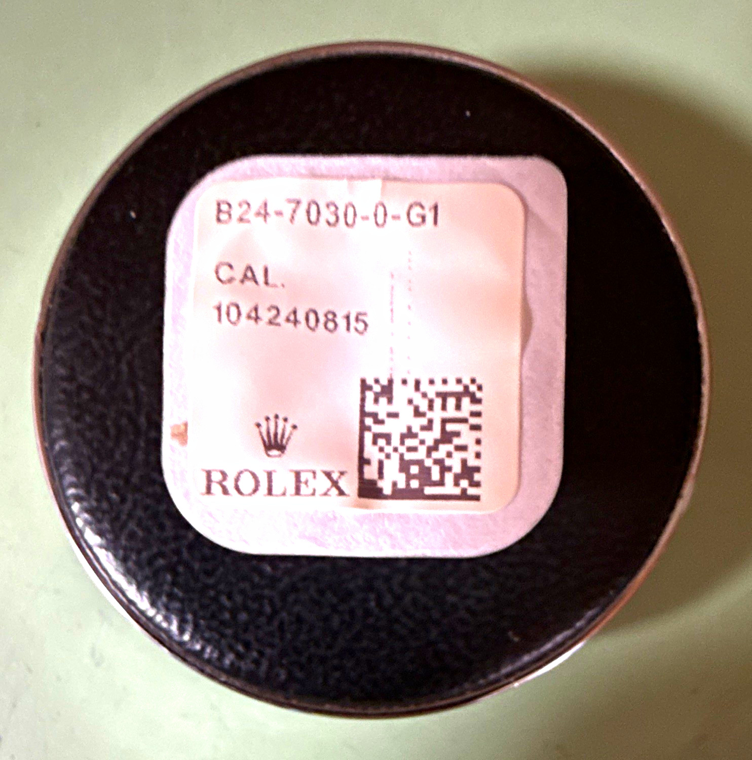 Rolex Case Tube Brand New Package B24-7030-0-G1