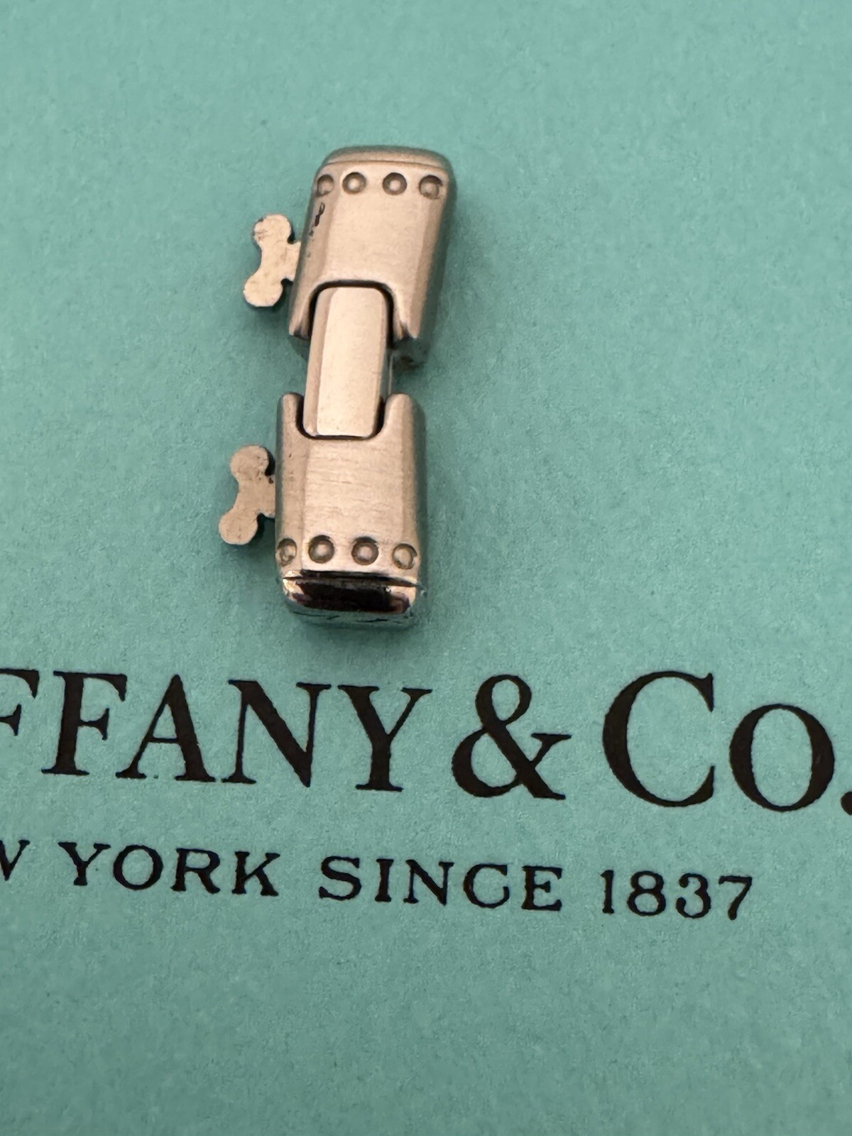 Tiffany & Co WATCH LINK STREAM AMERICA WATCH SERIES 20 MM Sterling Silver SWISS