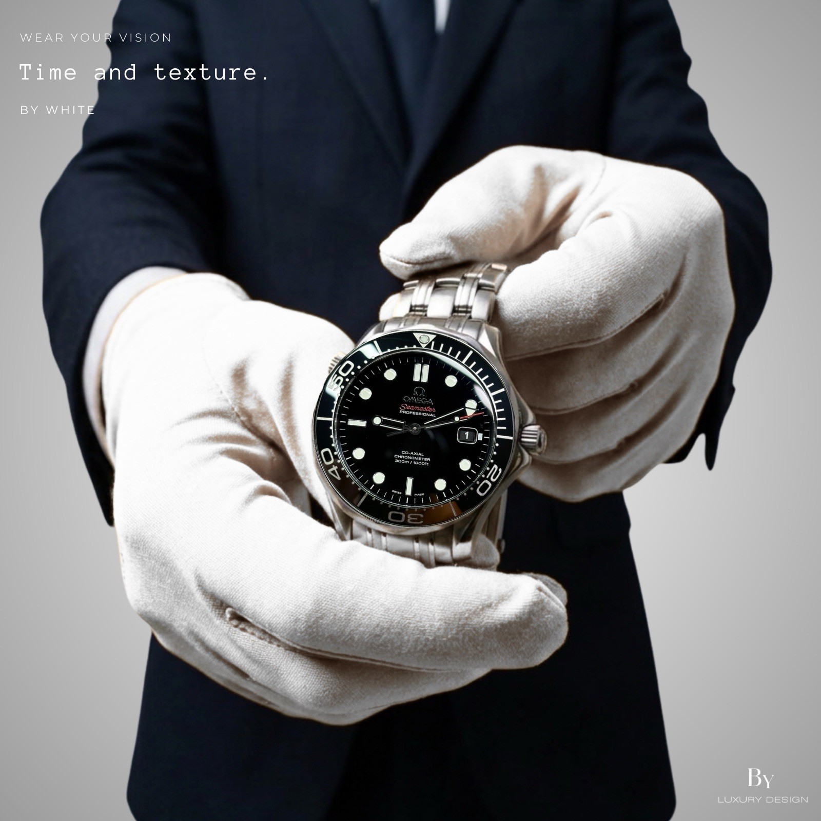 Customized Luxury Watch Handling Gloves – High Quality Gloves /BY White