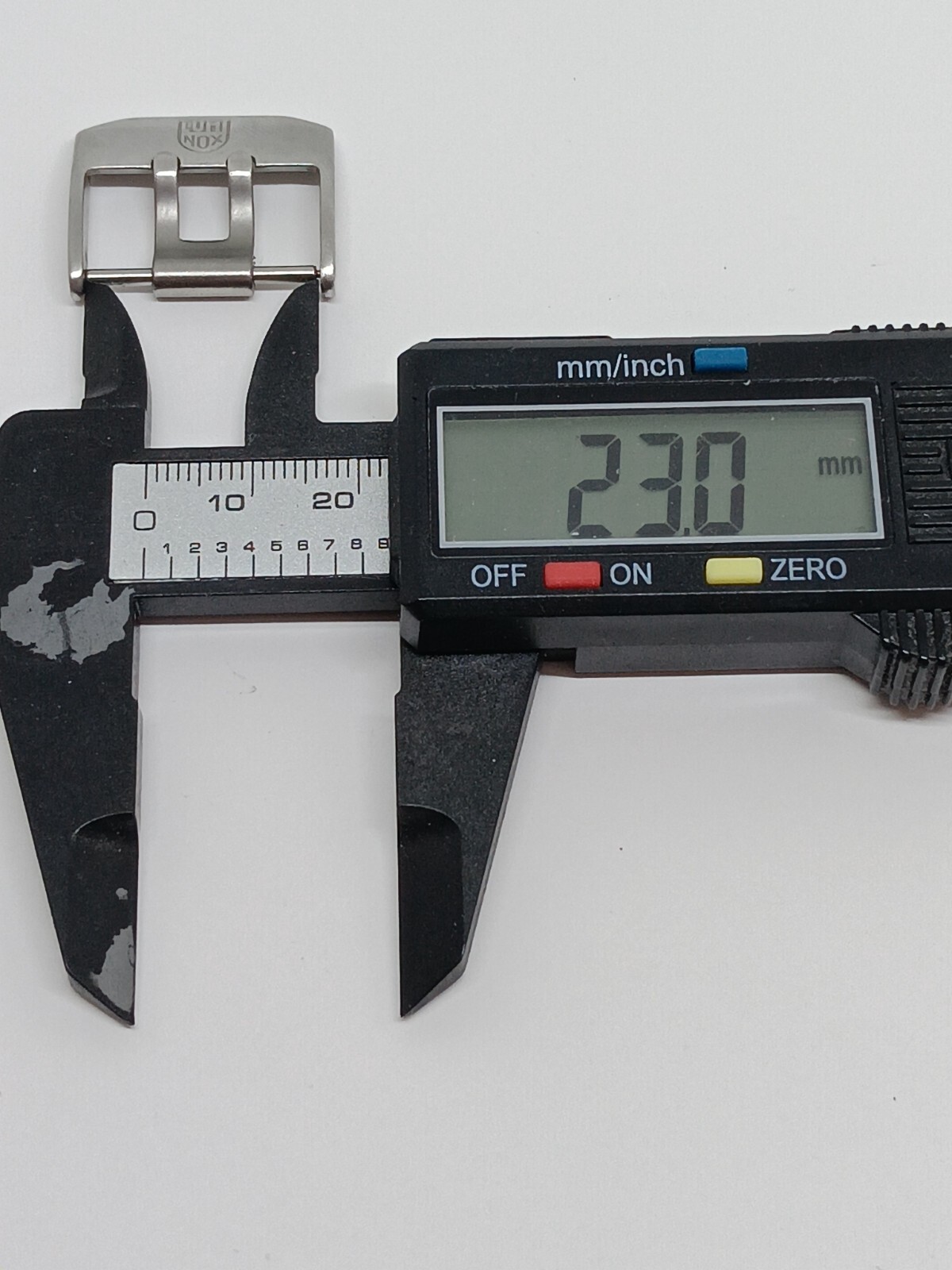 Genuine Luminox OEM 23mm Silver S/Steel Tang Pin Navy Seal Sea Anu Buckle