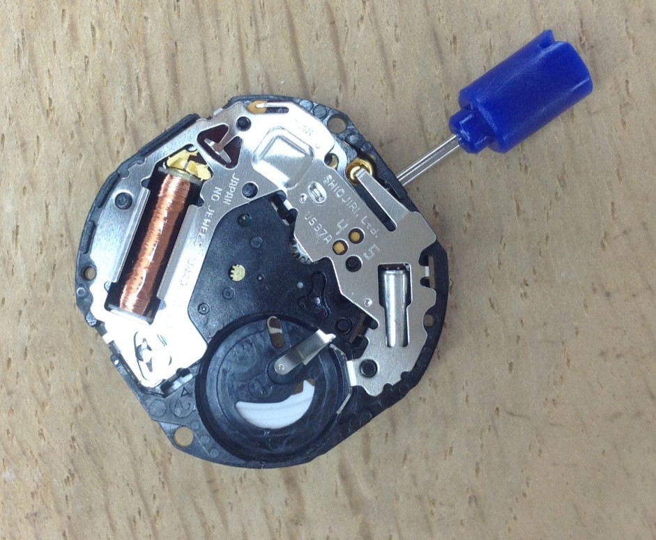 Seiko V537A Quartz Watch Movement – N.O.S – WORKING – (Shiojiri)