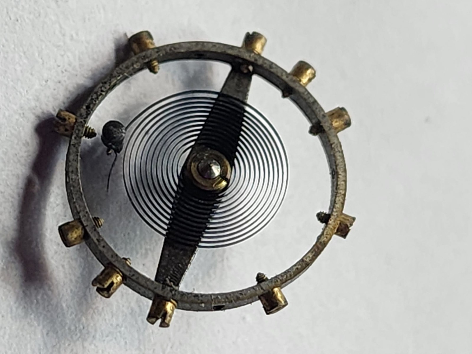 Vintage New York Standard Watch Co. 11.5A Pocket Watch Movement – Partial – USA