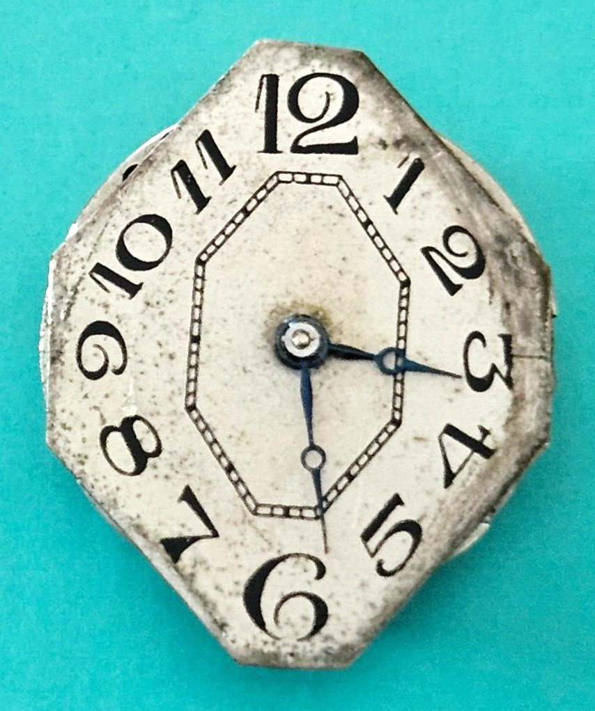 CROTON E38 C2286 17J DECO SWISS WATCH MOVEMENT LOT.125