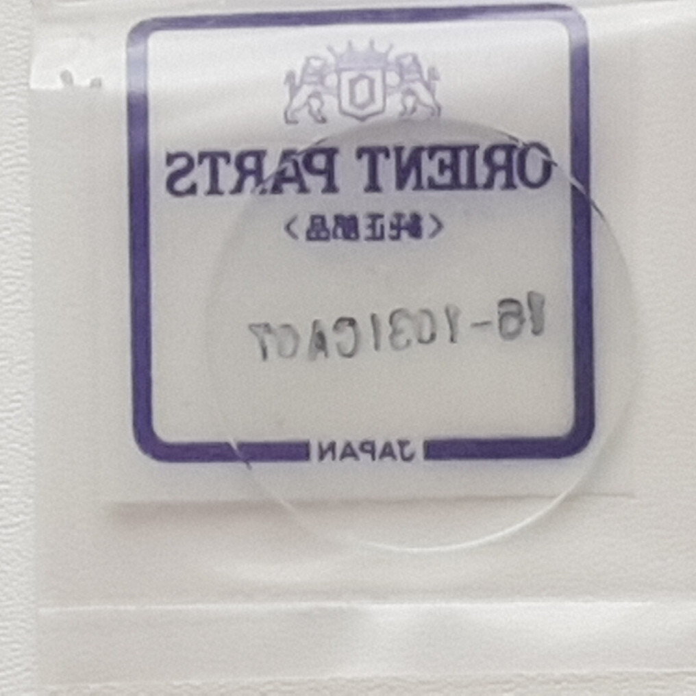 Genuine Replacement Factory Watch Glass Orient 16-1031C-AO7 EM16-A10 EM16-C10