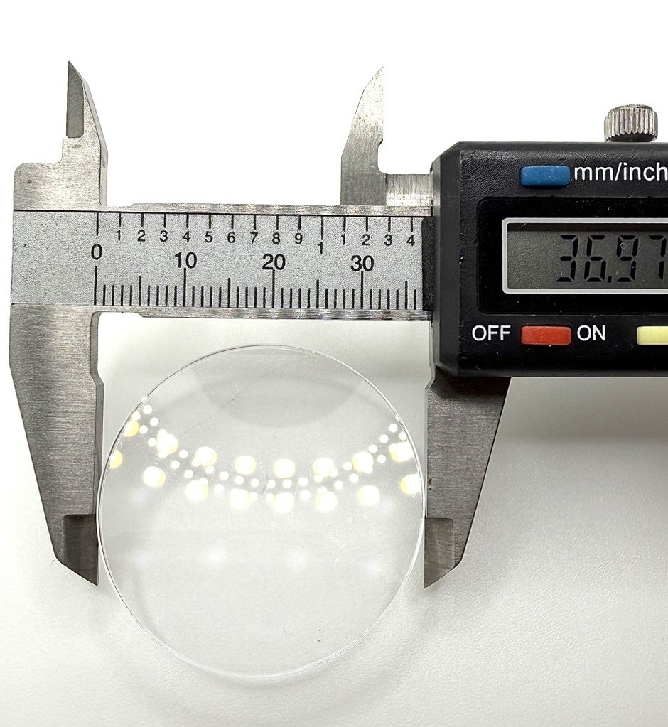 New Hamilton Khaki H776350 Single Dome 37.0mm Magnifying Sapphire Crystal Part