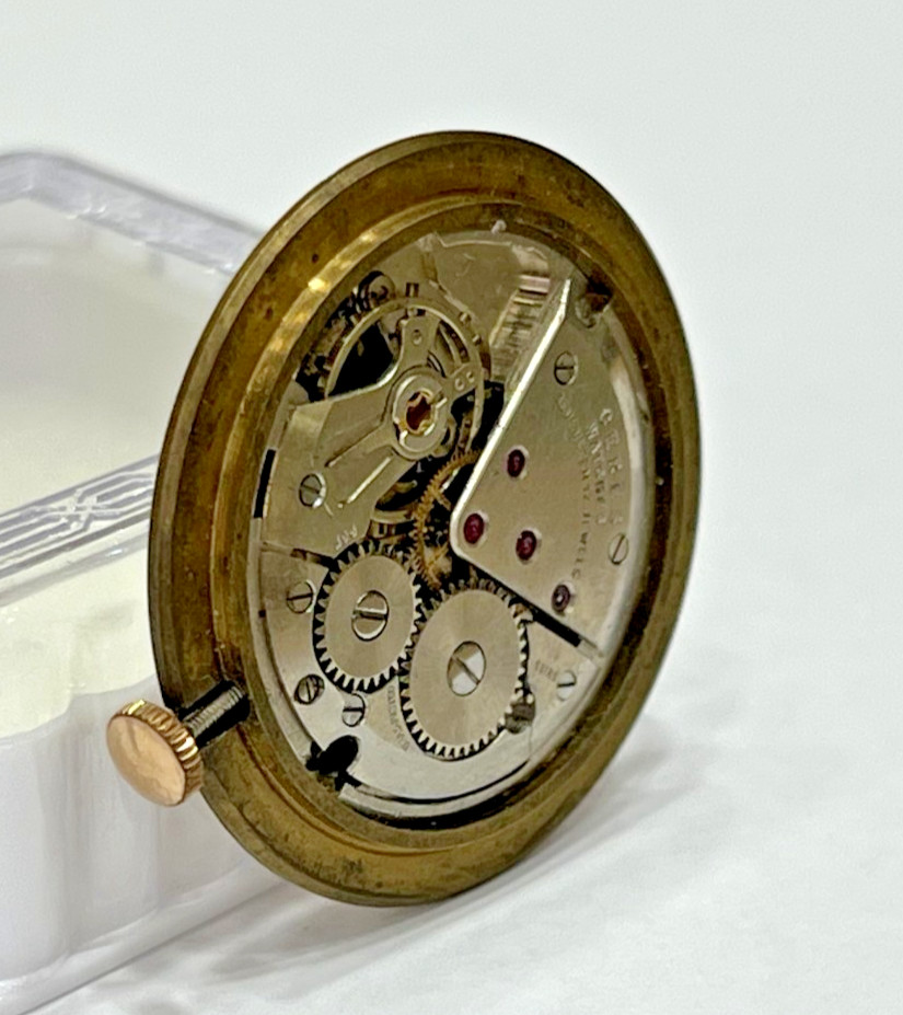 Dial & Movement Manual Eta 2390 Driva Geneve Jewels 17 Swiss Made Running