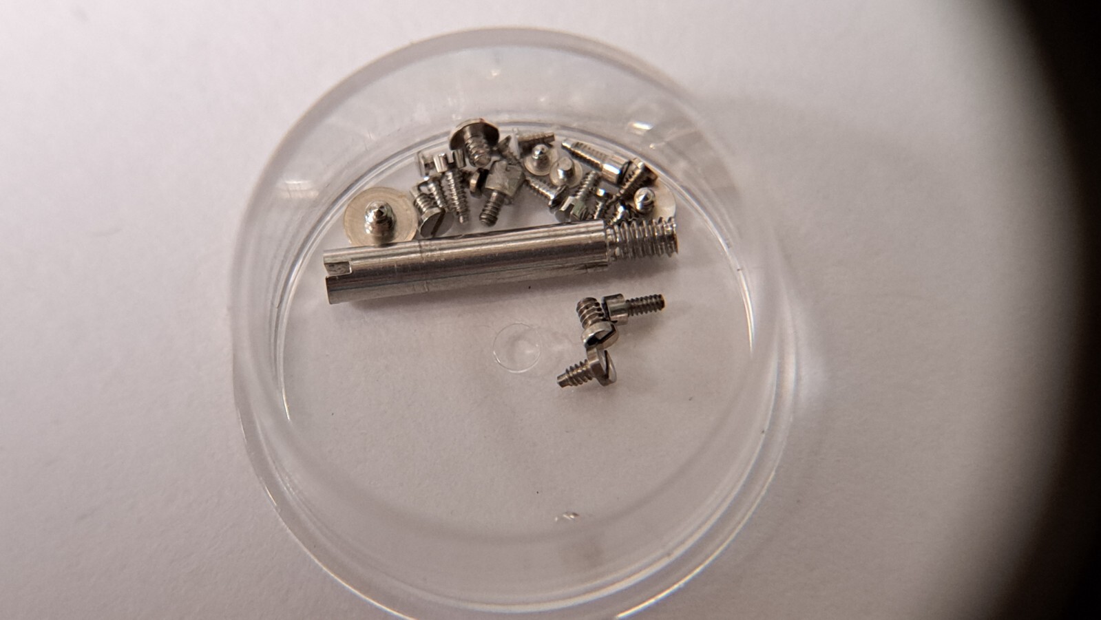 Genuine Rolex screws pins assortment for 1 price. all for 1 price. unknown calib