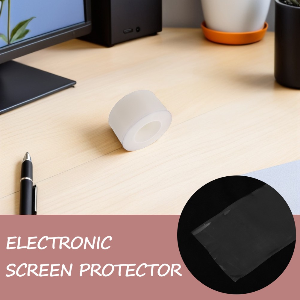 Electronic Screen Protector Watch Wrap Tape Electronics Dust Remover